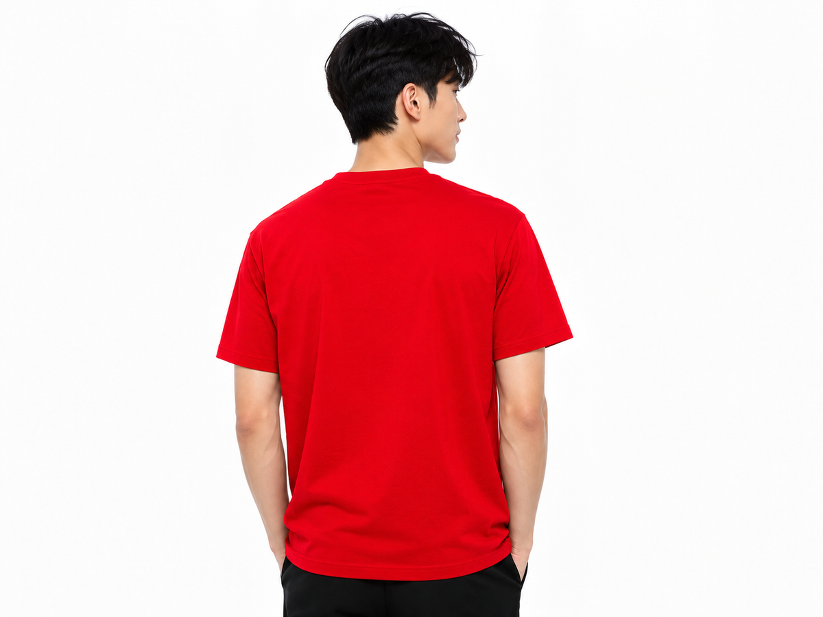 Attitude Men Casual Printed Oversized T-Shirt