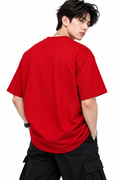 Attitude T-Shirts for Men | Oversized Printed T-Shirt |  100% Pure Cotton T Shirt