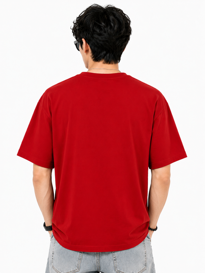 Attitude T-Shirts for Men | Oversized Slogan Printed T-Shirt for Men | 100% Pure Cotton T Shirt For Men