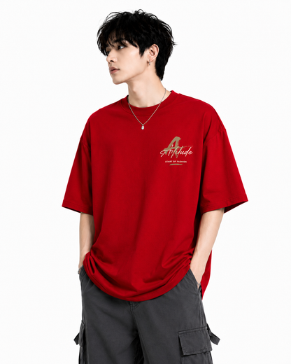 Attitude T-Shirts for Men | Oversized Printed T-Shirt | Wild Life | Cotton T Shirt For Men