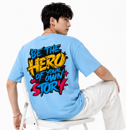 Attitude Men's Slogan Printed T-Shirt | Premium Cotton Casual Round Neck Tee for Men