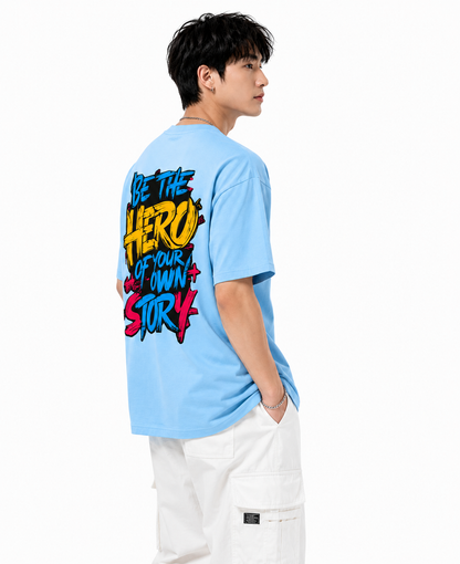 Attitude Men's Slogan Printed T-Shirt | Premium Cotton Casual Round Neck Tee for Men