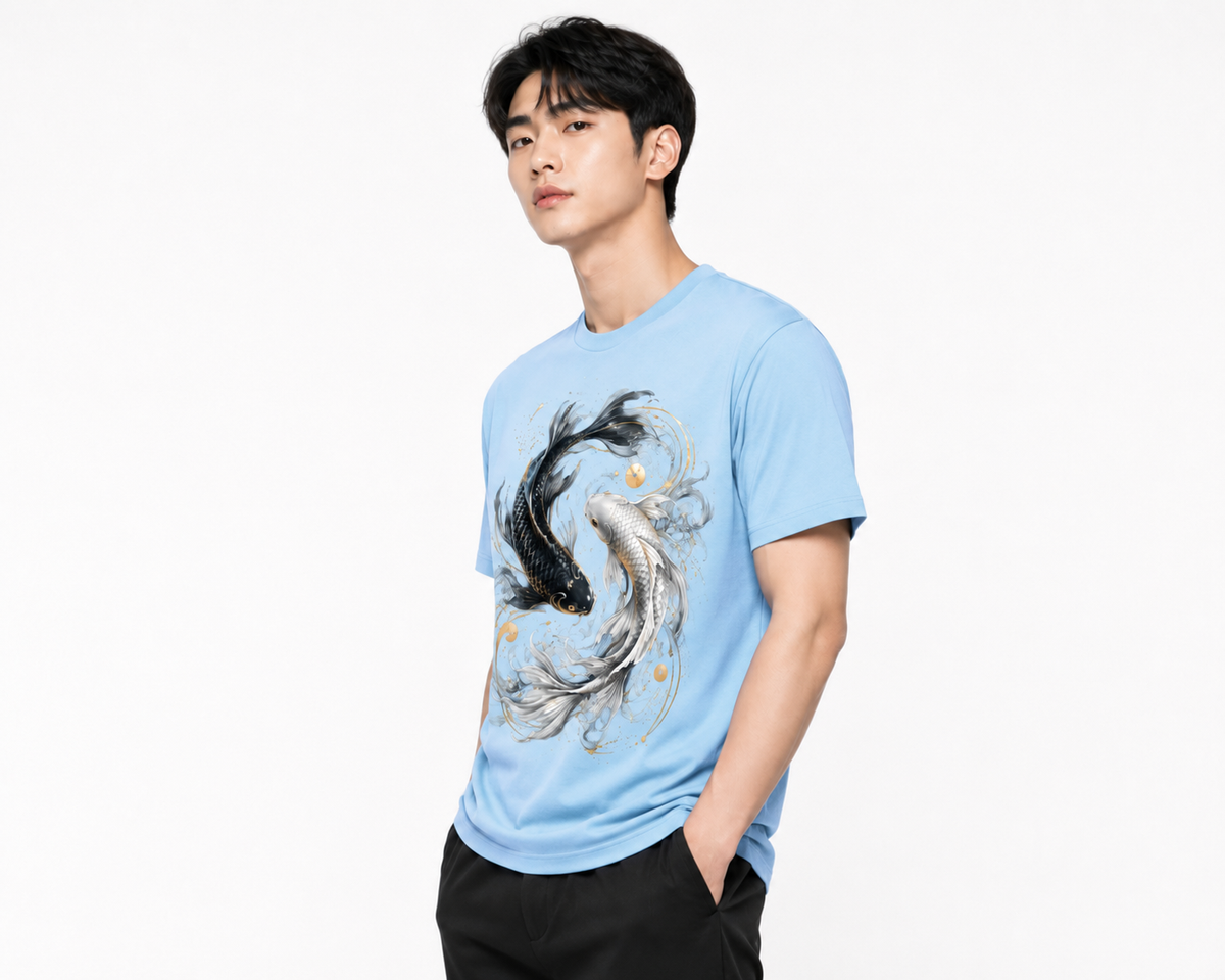 Attitude Fish Oversized T-Shirt