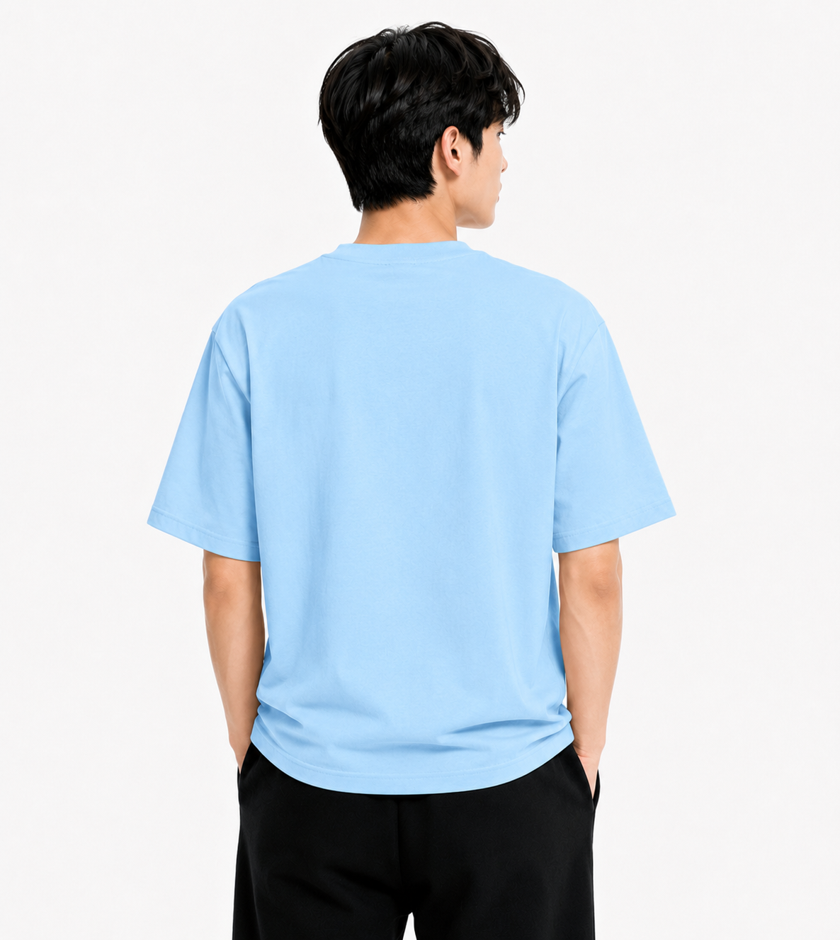 Attitude Men Typography Printed Round Neck Pure Cotton Oversized T-shirt