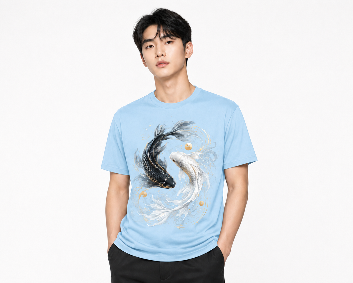 Attitude Fish Oversized T-Shirt