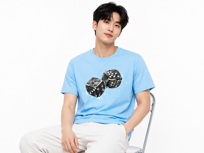 Attitude Men Casual Printed Oversized T-Shirt