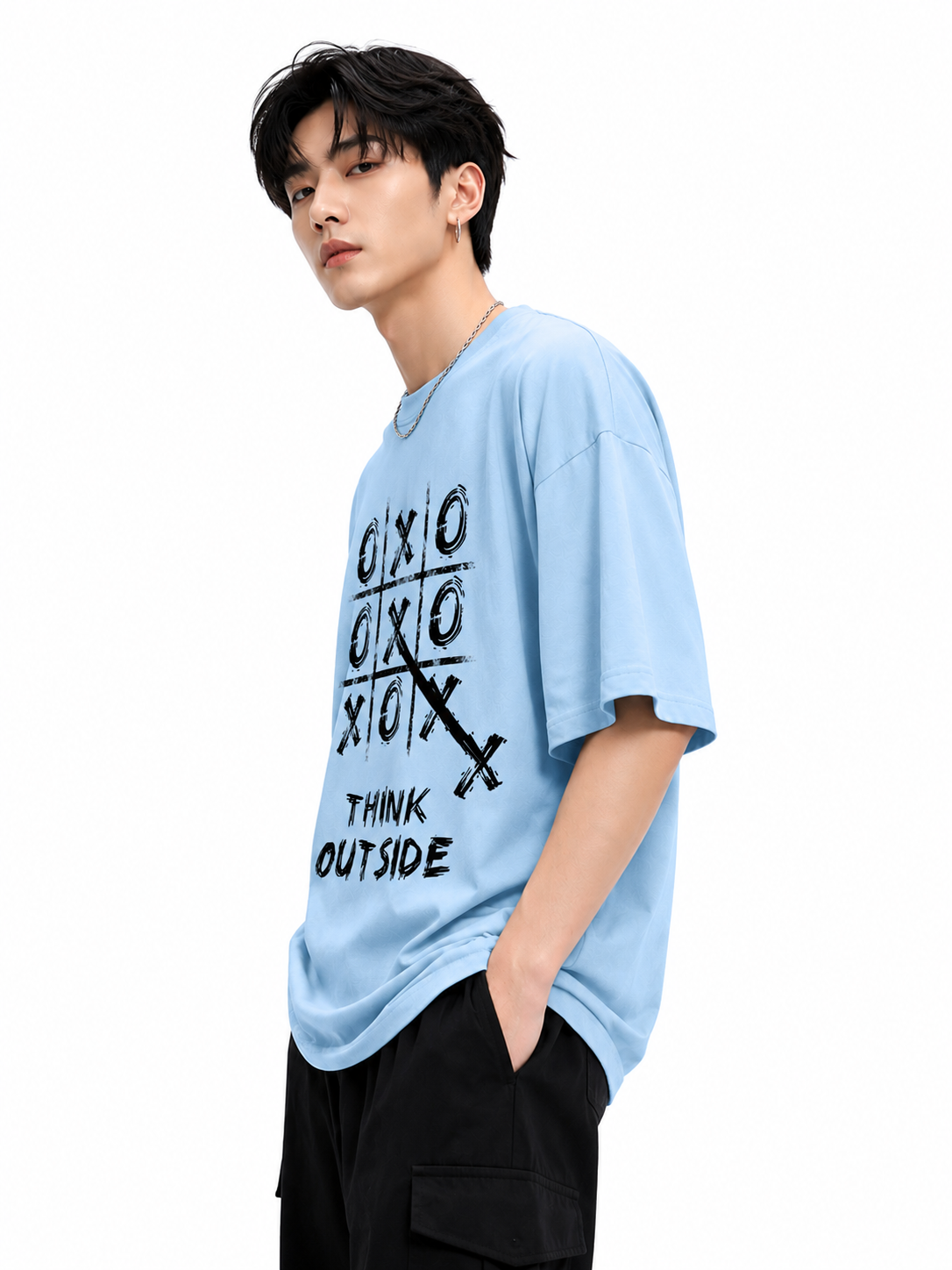 Attitude Men's Slogan Graphic Printed  T-Shirt |  Art Design | Premium Cotton  Casual Round Neck Tee for Men