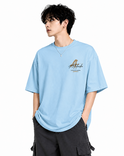 Attitude T-Shirts for Men | Oversized Printed T-Shirt | Wild Life | Cotton T Shirt For Men