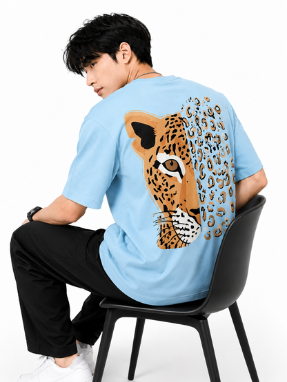 Attitude T-Shirts for Men | Oversized Printed T-Shirt | Wild Life | Cotton T Shirt For Men