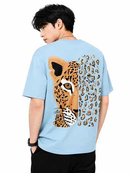 Attitude T-Shirts for Men | Oversized Printed T-Shirt | Wild Life | Cotton T Shirt For Men