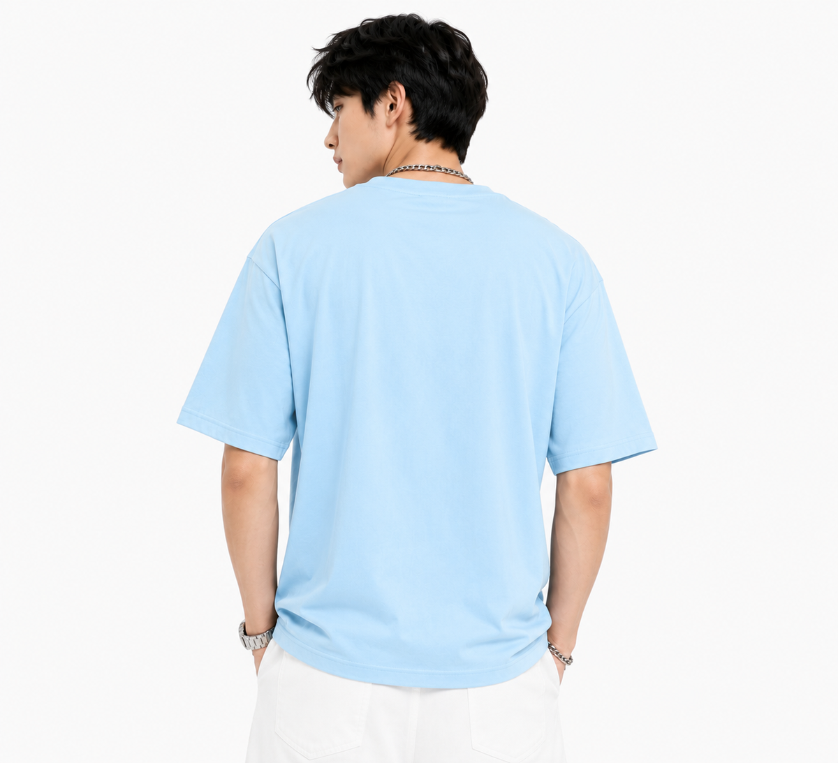 Attitude Men Tiger Warrior Oversized Black Tee | Anime T Shirt | Baggy T Shirt