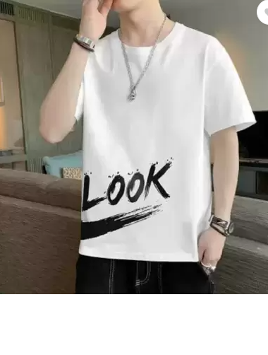 Attitude Look Printed Half Sleeves T-Shirt