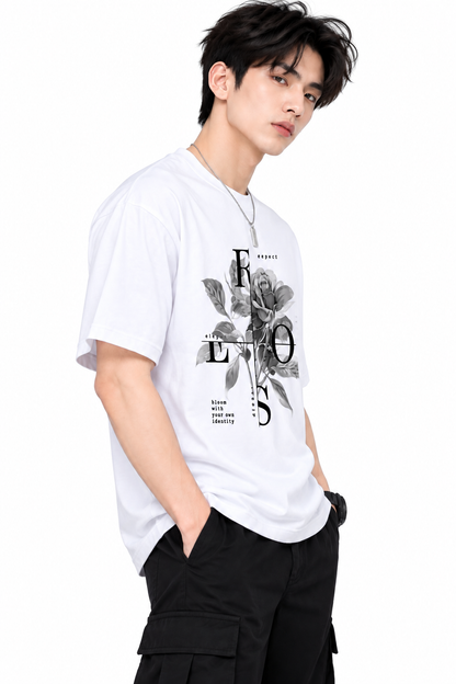 Attitude T-Shirts for Men | Oversized Printed T-Shirt |  100% Pure Cotton T Shirt