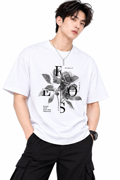 Attitude T-Shirts for Men | Oversized Printed T-Shirt |  100% Pure Cotton T Shirt