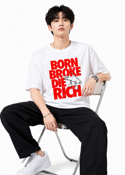 Attitude tshirt for men Printed Oversized Tee | Baggy T Shirt