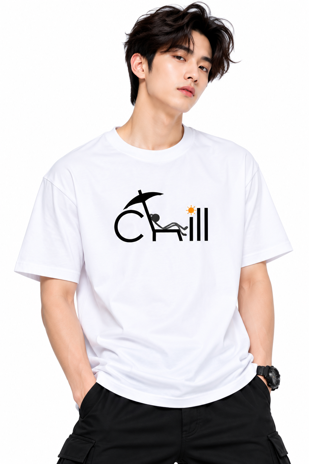 Attitude T-Shirts for Men | Printed T Shirt | 100% Pure Cotton Oversized Tee