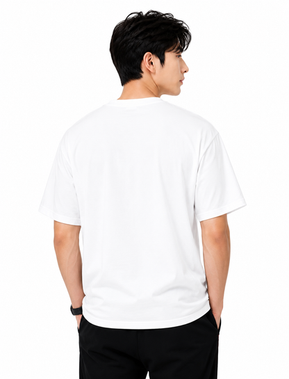Attitude Men Slogan Printed Oversized tshirt For Men| Slogan Trending T- Shirt
