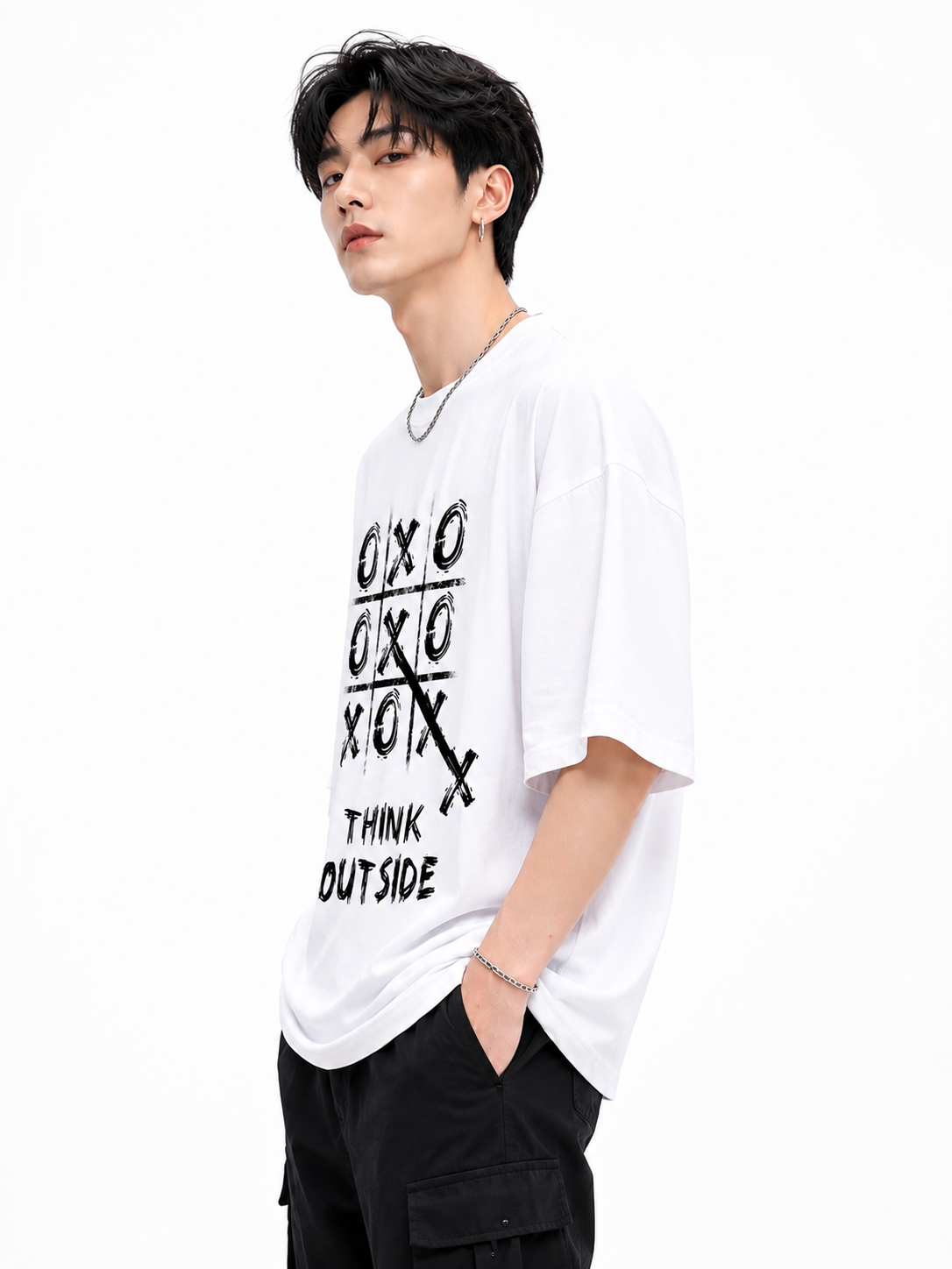 Attitude Men's Slogan Graphic Printed  T-Shirt |  Art Design | Premium Cotton  Casual Round Neck Tee for Men