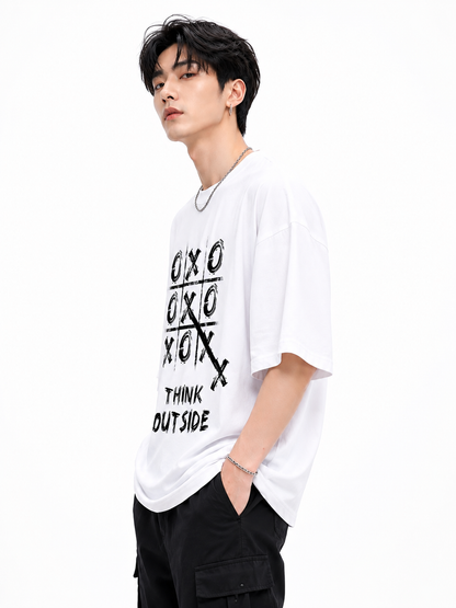 Attitude Men's Slogan Graphic Printed  T-Shirt |  Art Design | Premium Cotton  Casual Round Neck Tee for Men