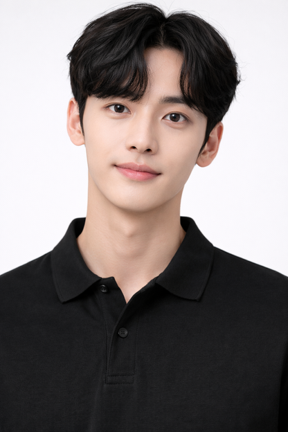 Attitude Start of Fashion Men’s Solid Black Premium Polo T-Shirt