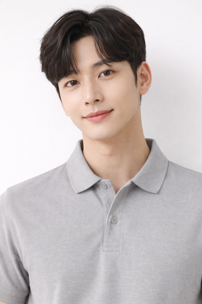 Attitude Start of Fashion Men Solid Grey Polo T-Shirt – Slim Fit Casual Wear