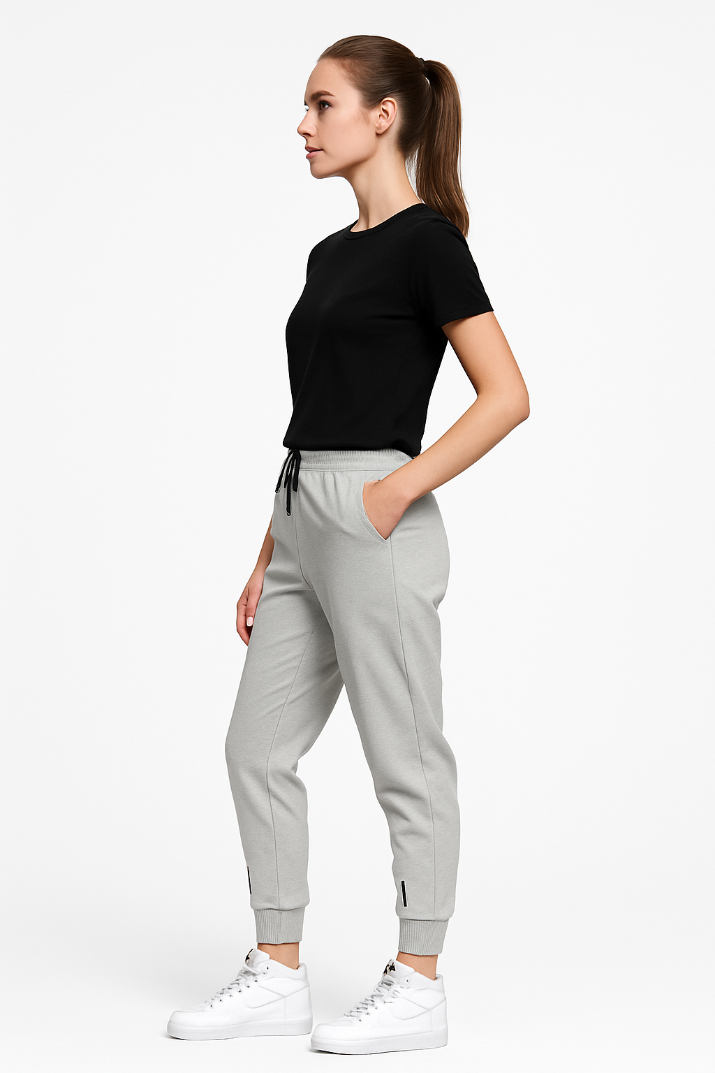 Attitude Girl's Regular Fit Printed Lower