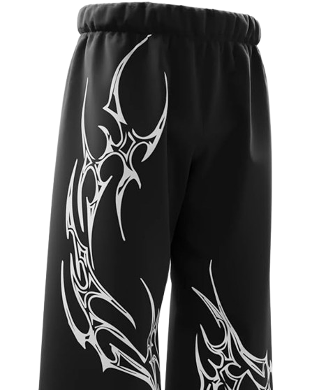 Attitude Men's Regular Fit Baggy Lower– Cotton Blend Joggers with Elastic Waistband & Pockets |